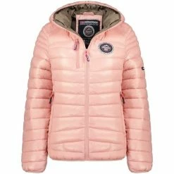 Geographical Norway Doudoune Enfant GeoNorway Bambway Manteaux Couleur Rose
