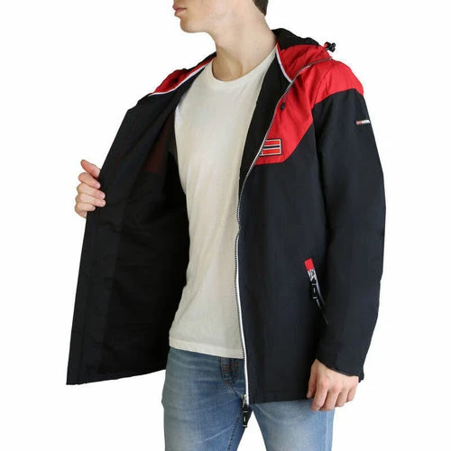 Geographical Norway - Afond_man Manteaux Couleur Rouge 6 Geographical Norway - Afond_man Manteaux Couleur Rouge – Image 4