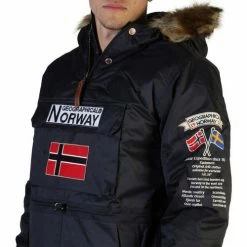 Geographical Norway - Barman_man Manteaux Couleur Bleu -Geographical Norway Soldes 24139985 500 C