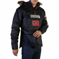 Geographical Norway - Barman_man Manteaux Couleur Bleu -Geographical Norway Soldes 24139985 500 D