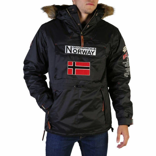 Geographical Norway - Barman_man Manteaux Couleur Noir 3 Geographical Norway - Barman_man Manteaux Couleur Noir