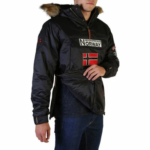 Geographical Norway - Barman_man Manteaux Couleur Noir 6 Geographical Norway - Barman_man Manteaux Couleur Noir – Image 4