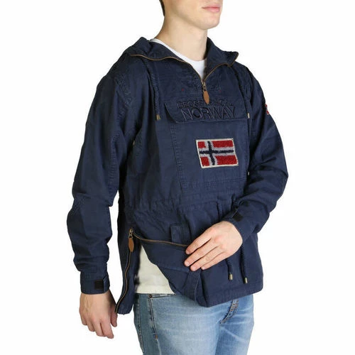 Geographical Norway - Chomer_man Manteaux Couleur Bleu 6 Geographical Norway - Chomer_man Manteaux Couleur Bleu – Image 4