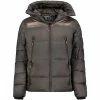 Geographical Norway Doudoune Homme GeoNorway Bayou Manteaux Couleur Gris