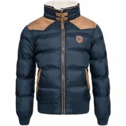 Geographical Norway Veste d'hiver Alenou Manteaux Couleur Marine