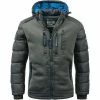 Geographical Norway Veste d'hiver pour homme Beachwood Sweats & Polaires Couleur Gris -Geographical Norway Soldes 24268173 500 A