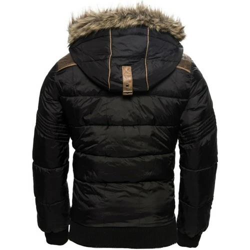Geographical Norway VESTE HOMME D'HIVER Belphegor Manteaux Couleur Noir 5 Geographical Norway VESTE HOMME D'HIVER Belphegor Manteaux Couleur Noir – Image 3