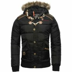 Geographical Norway VESTE HOMME D'HIVER Belphegor Manteaux Couleur Noir 11 Geographical Norway VESTE HOMME D'HIVER Belphegor Manteaux Couleur Noir -Geographical Norway Soldes 24268177 500 D