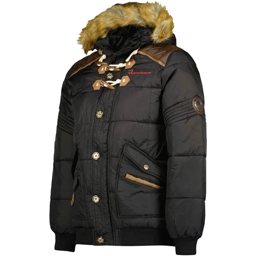 Geographical Norway VESTE HOMME D'HIVER Belphegor Manteaux Couleur Noir 8 Geographical Norway VESTE HOMME D'HIVER Belphegor Manteaux Couleur Noir – Image 6