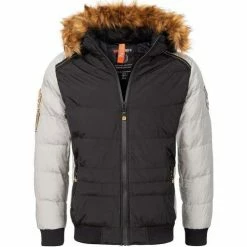 Geographical Norway VESTE HOMME D'HIVER Caimpo Manteaux Couleur Noir