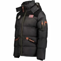 Geographical Norway Veste d'hiver pour homme Celian Manteaux Couleur Noir -Geographical Norway Soldes 24268180 500 C