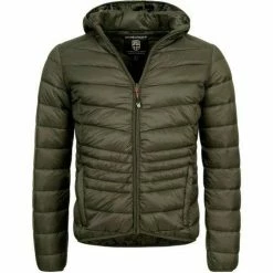 Geographical Norway Veste matelassée homme Damiel Manteaux Couleur Khaki