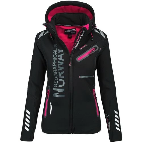 Geographical Norway Veste softshell pour femme Reine Manteaux Couleur Noir 3 Geographical Norway Veste softshell pour femme Reine Manteaux Couleur Noir