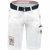 Geographical Norway Pantalon court homme Parodie Shorts & Bermudas Couleur Blanc -Geographical Norway Soldes 24268205 500 A