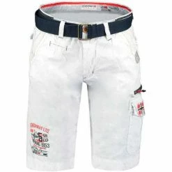 Geographical Norway Pantalon court homme Parodie Shorts & Bermudas Couleur Blanc