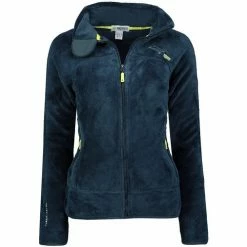 Geographical Norway Veste polaire femme Upaline Manteaux Couleur Marine