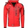 Geographical Norway Veste Softshell Homme Techno Sweats & Polaires Couleur Rouge -Geographical Norway Soldes 24350538 500 A