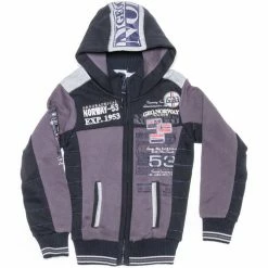 Geographical Norway Sweat Enfant Geecker Sweats & Polaires Couleur Gris -Geographical Norway Soldes 2819348 500 B