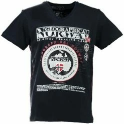 Geographical Norway T-shirt Enfant Jantartic T-shirts & Polos Couleur Bleu