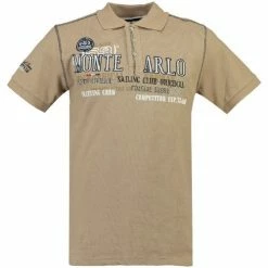 Geographical Norway Polo Enfant Klasseur T-shirts & Polos Couleur Beige