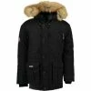 Geographical Norway Parka Boeing Manteaux Couleur Noir -Geographical Norway Soldes 6647865 500 A