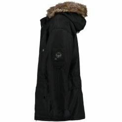 Geographical Norway Parka Homme Anaconda Manteaux Couleur Noir -Geographical Norway Soldes 7193487 500 B