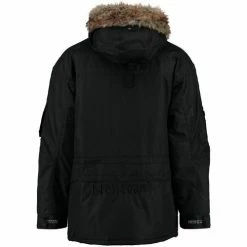 Geographical Norway Parka Homme Anaconda Manteaux Couleur Noir -Geographical Norway Soldes 7193487 500 C