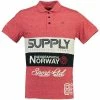 Geographical Norway Polo Homme Karchie T-shirts & Polos Couleur Rouge