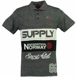 Geographical Norway Polo Enfant Karchie T-shirts & Polos Couleur Noir