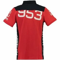 Geographical Norway Polo Homme Kayport T-shirts & Polos Couleur Rouge -Geographical Norway Soldes 8027199 500 C