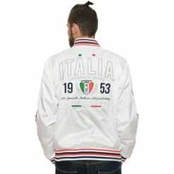 Geographical Norway Blouson Adriano Vestes Couleur Blanc -Geographical Norway Soldes 891198 500 C